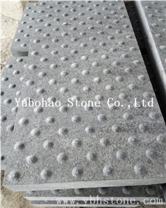 Chinese Black Basalt/Flamed Paving Blind Stone