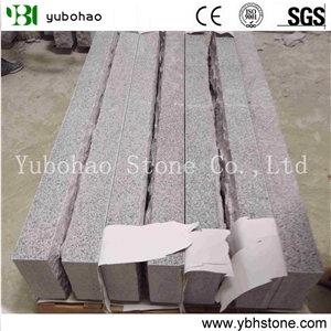 Sesame White/Polished Granite Single Tombstone