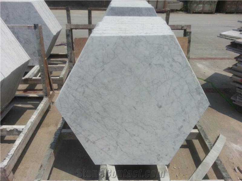 Bianco Carrara White & Italian White Marble Tiles