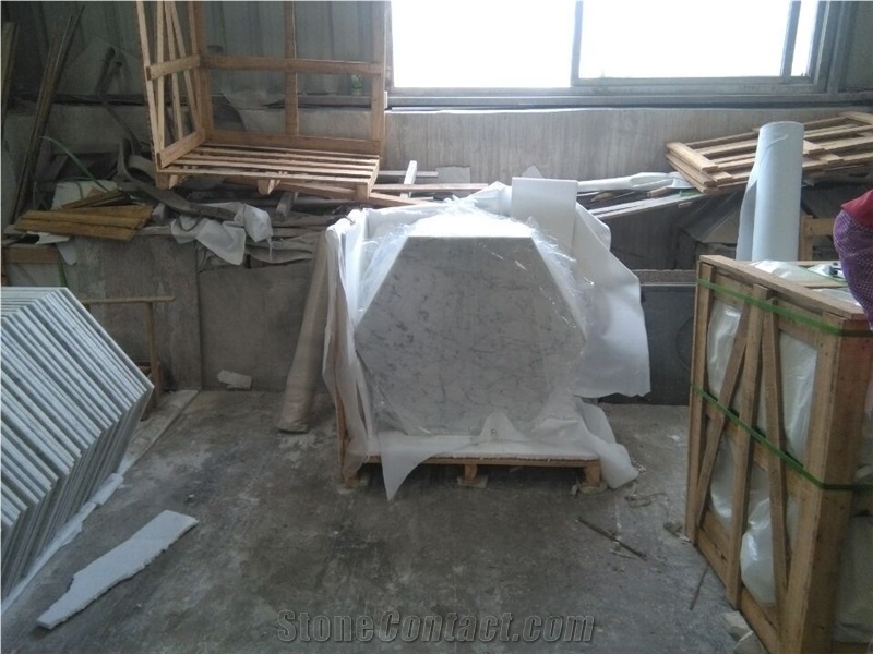 Bianco Carrara White & Italian White Marble Tiles