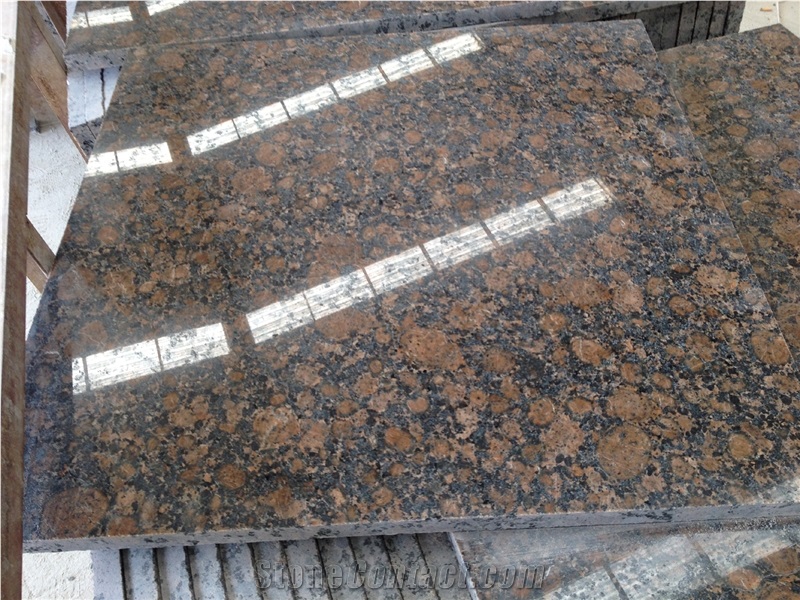 Baltic Brown Granite Tiles for Countertops