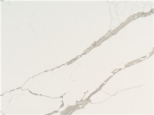 White Quartz Slabs, Artificial Stone