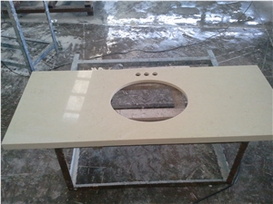 White Quartz Slabs, Artificial Stone