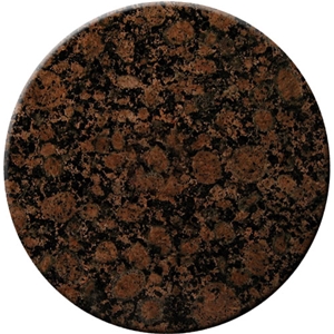 Baltic Brown Granite Table Top,Round Stone Table