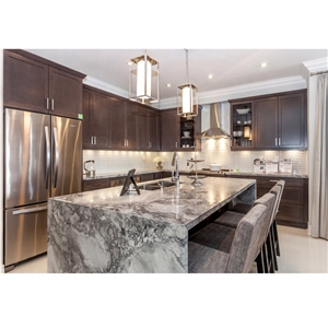 Beautiful Super White Stone Kitchen Bench Top