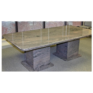 Carrara White Natural Stone Marble Center Table