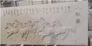 Carved Marble Cnc 3d Wall Building Tiles