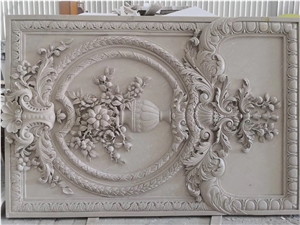 Carved Marble Cnc 3d Wall Building Tiles