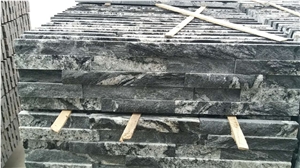Cosmic Black Granite Culture Stone Panel