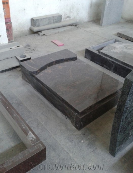 Czech Tombstones Red Granite Monument & Tombstone