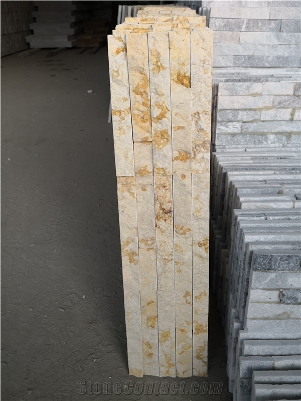 Egypt Beige Marble Cultured Stone Split Face