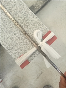 G603 Bianco Crystal Granite Six Sides Flamed Curbs