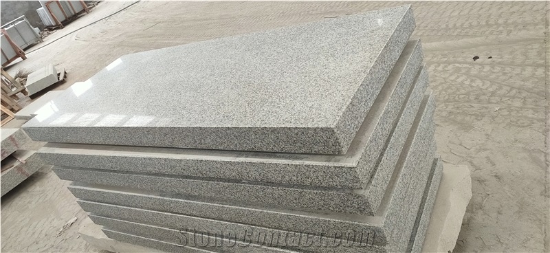 G603 Granite Customized Israel Type Gravestone