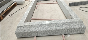 G603 Granite Customized Israel Type Gravestone