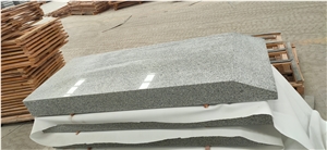 G603 Granite Customized Israel Type Gravestone