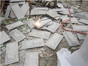 G603 Granite Natural Split Surface Mushroom Stone