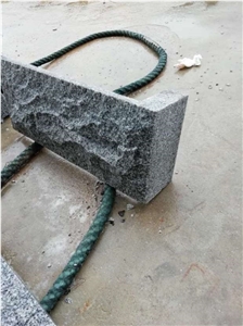 G603 Grey Granite Split Face Mushroom Wall Stone