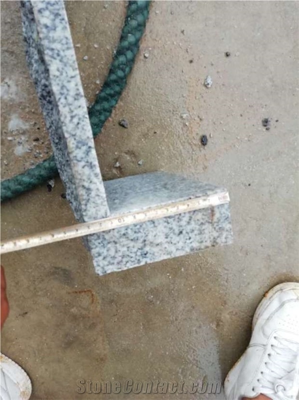G603 Grey Granite Split Face Mushroom Wall Stone