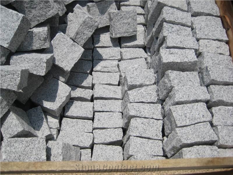 G603 White Granite Cube Stone for Sale
