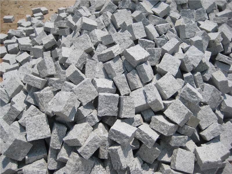 G603 White Granite Cube Stone for Sale