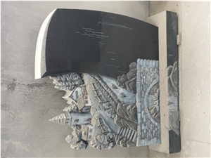 Granite Stone European Carving Monument/Tombstone