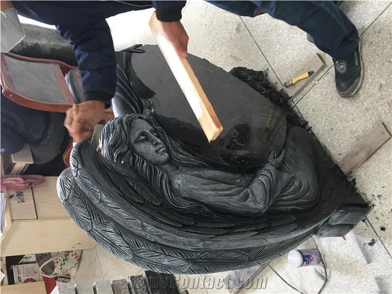 Granite Stone European Carving Monument/Tombstone