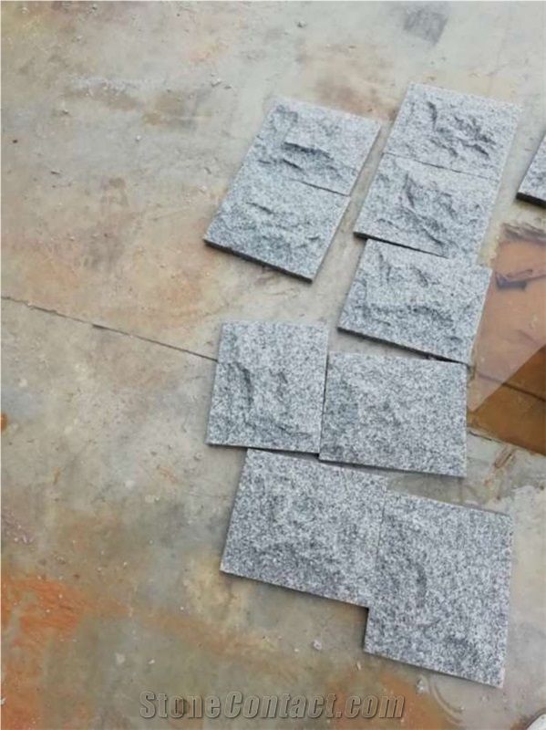 Hb G603 Granite Mushroomed Garden Walling