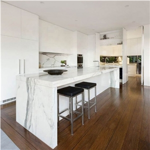 Italian Calacatta Marble Benchtop,Island Bar Tops