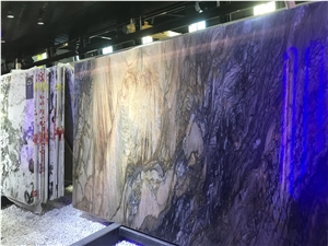 Luxury Stone Polished Mountain View Granite Slabs