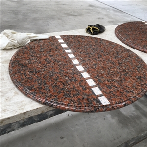 Maple Red G562 Granite Table Tops for Coffee Bar