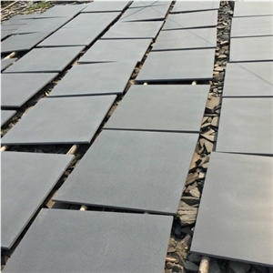 Natural Light Grey Andesite Basalt Floor Tile