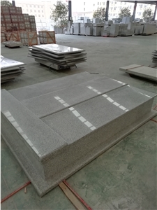 Poland Style G603 China Grey Granite Tombstones