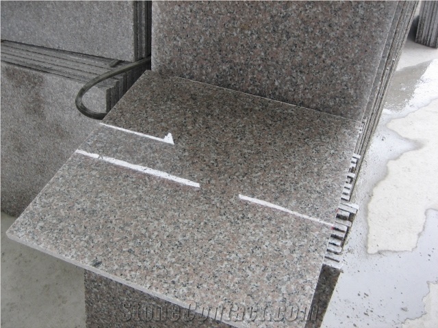 Polished Anxi Rose Granite Tiles