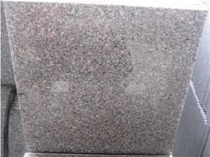 Polished Anxi Rose Granite Tiles