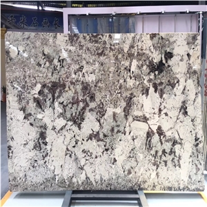 Polished Bianco Typhoon Granite Slabs Polished Bianco Typhoon Granite Slabs