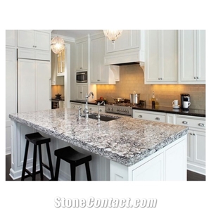 Polished Breaking Waves Granite Countertop