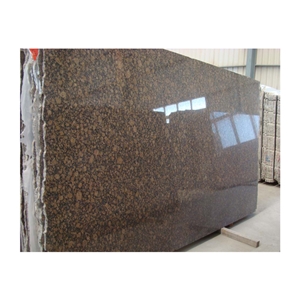Polished China Baltic Brown Granite Slabs