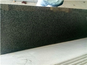 Polished Dumgere Green Granite Staircase