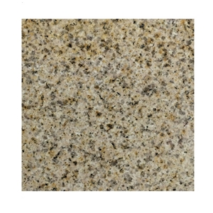 Polished Golden Hemp Big Grain Granite Tiles