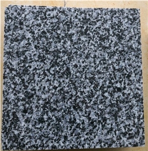 Polished Nanjing Impala Black Granite Tiles