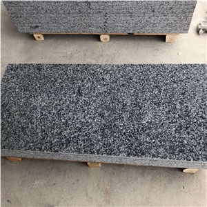 Polished Nanjing Impala Black Granite Tiles
