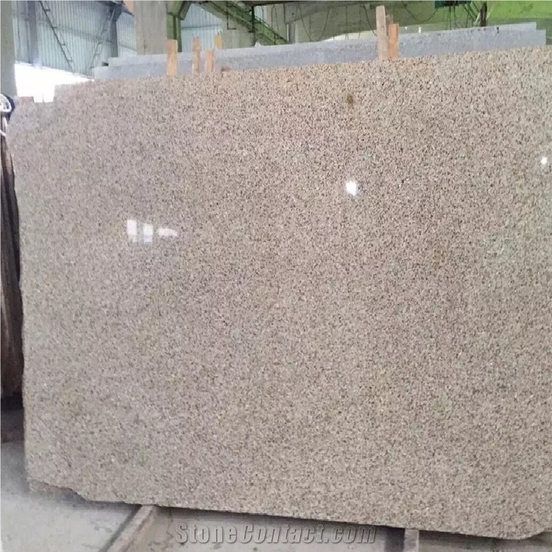 Polished New Giallo Fantasia Granite Slabs
