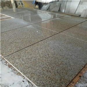 Polished New Giallo Fantasia Granite Slabs