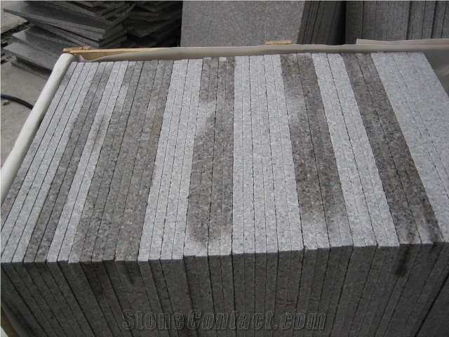 Polished Pearl Rose Granite Tiles