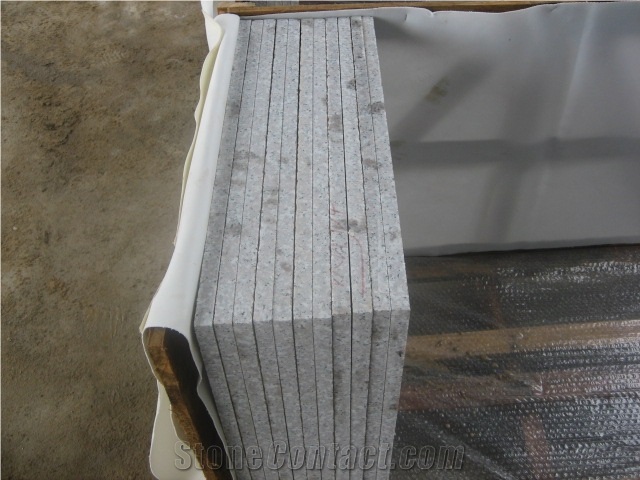 Polished Pearl Rose Granite Tiles