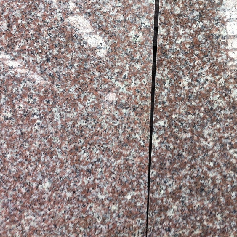 Polished Pearl Rose Granite Tiles