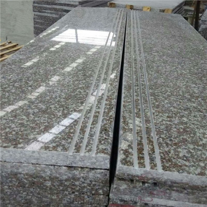 Polished Pearl Rose Granite Tiles