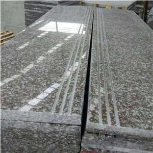 Polished Pearl Rose Granite Tiles