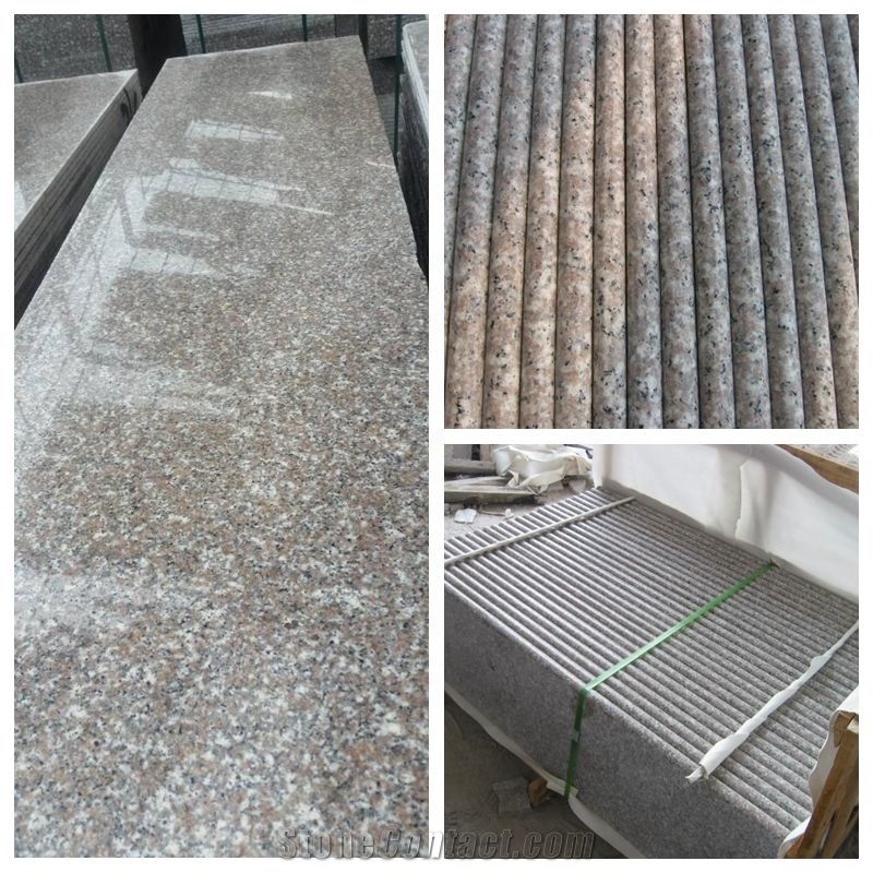 Polished Sakura Granite Slabs&Tiles