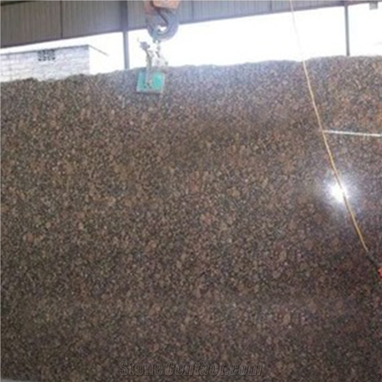Polished Shengle Baltic Brown Granite Tiles